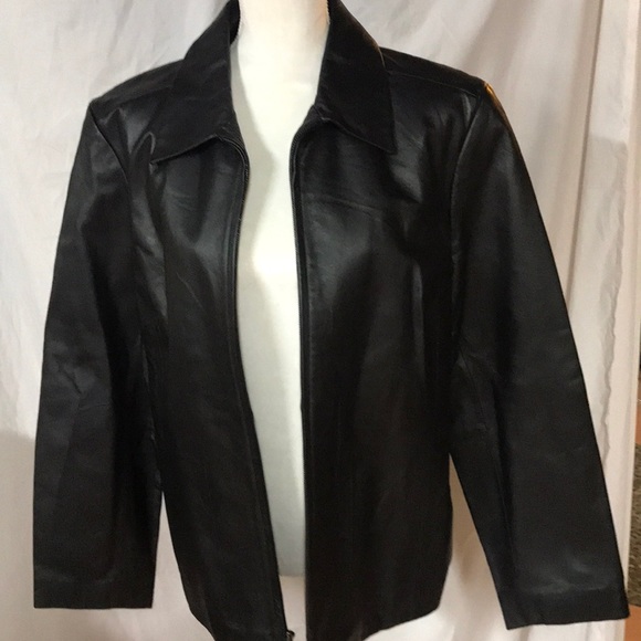 New York & Company Jackets & Blazers - Black leather jacket xl